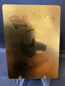 Pokemon Articuno GX Gold Foil Fan Art Textured Collector Pokemon Card - Image 2