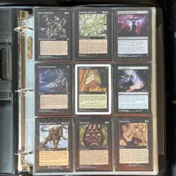 Magic: The Gathering • Binder • ALL COLORS • OVER 200 Unique Cards **See Pics** - Image 1