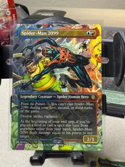 MTG Spider-Man 2099 0205 Borderless Mythic Marvel Universes Beyond NM/M - Image 1