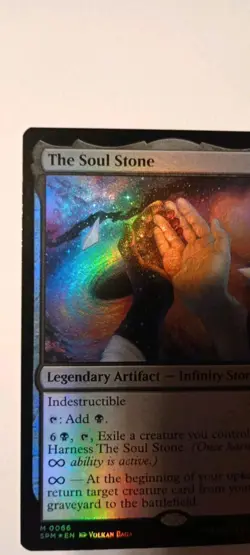 Magic The Gathering The Soul Stone Marvel's Spider-Man Foil M0066 - Image 2