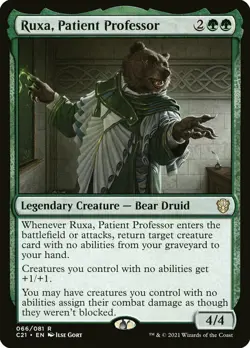 *MINT* Ruxa, Patient Professor - Commander 2021 (QQ) - MTG - Image 1