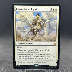 Exemplar of Light Foundations Magic the Gathering MTG FDN - Image 1