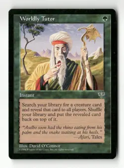 Worldly Tutor Mirage # Magic the Gathering - Image 1