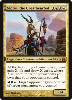 ZEDRUU THE GREATHEARTED NM Near Mint Magic the Gathering MTG Commander - Image 1