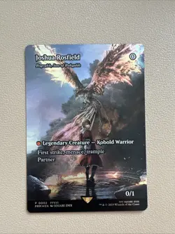 Joshua rosfield Rograkh, son of rohgahh - Foil English - MTG Final fantasy promo - Image 1