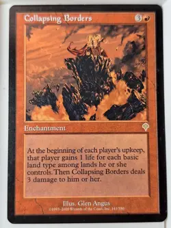 Collapsing Borders - Invasion - Magic the Gathering MTG Nice! - Image 1