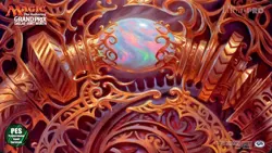 MTG Mox Opal playmat from Grand Prix DFW 2016 art by Chris Rahn - Image 1