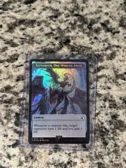 Emblem - Sephiroth, One-Winged Angel Robot Warrior Token Final Fantasy Foil - Image 1