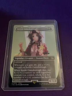 Aerith Gainsborough (Borderless) Final Fantasy Regular - Image 1
