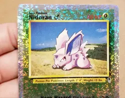POKEMON TCG NIDORAN 83/110 ● COMMON REVERSE HOLO LEGENDARY COLLECTION VINTAGE NM - Image 3