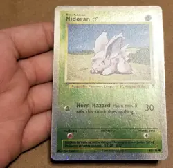 POKEMON TCG NIDORAN 83/110 ● COMMON REVERSE HOLO LEGENDARY COLLECTION VINTAGE NM - Image 5