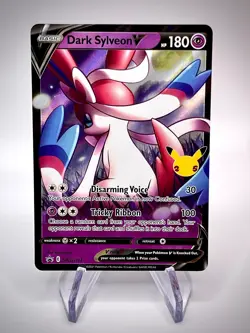 Pokemon Celebrations Dark Sylveon V - SWSH134 - Promo Pokemon TCG - Image 1