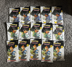 Pokemon TCG: First Partner Pack (Alola, Unova, Sinnoh) 5 of Each | Lot of 15 - Image 1