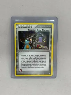 Pokemon Surprise! Time Machine 91/109 Ex Team Rocket Returns Reverse Holo LP - Image 1
