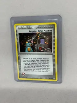 Pokemon Surprise! Time Machine 91/109 Ex Team Rocket Returns Reverse Holo LP - Image 2