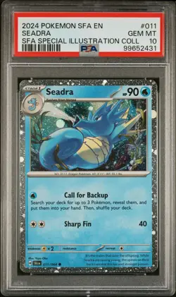 Pokemon Shrouded Fable Seadra Special Illustration Coll 011/064 PSA 10 - Image 1