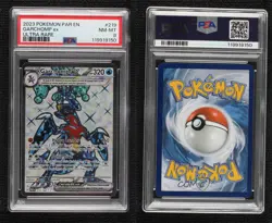 Garchomp ex Ultra Rare Pokemon Scarlet & Violet Paradox Rift (PAREN) PSA 8 - Image 3