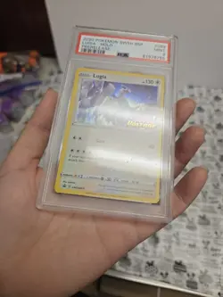 2020 Pokemon Vivid Voltage Prerelease SWSH069 Promo Lugia PSA 9 - Image 3