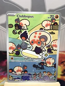 Pokemon Clobbopus 207/191 Surging Sparks Full Art Illustration Rare NM - Image 1