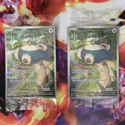 Lot of 2 Sealed Snorlax (051) Pokemon ETB Black Star Promos - Image 1