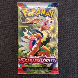 Scarlet & Violet - Base Set - Pokemon Booster Pack - New - Lot #98 - Image 1