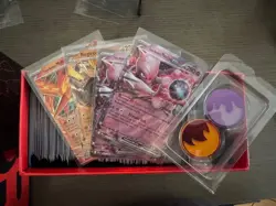 Destined Rivals Pokemon Bulk Lot, (Reg, RH, EX) in ETB box with accessories. - Image 2