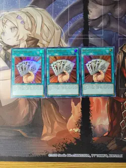 Yugioh! 3x Royal Straight BLCR-EN002 ULTRA Rare Yu-gi-Oh! x3 TCG NM Fast Ship - Image 1