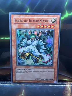 Zaborg the Thunder Monarch AST-023 Super Rare Unlimited Edition NM (slot#237) - Image 1