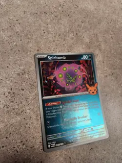 Spiritomb 087/132 Mega Evolutions Play! Promo Pokeween Pokemon Card NM 2025 - Image 3