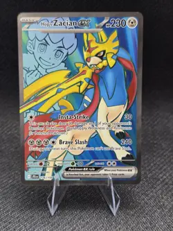 Pokemon TCG Hop's Zacian EX 176/159 S&V Journey Together Card - Image 1