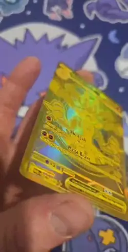 Mega Lucario EX 188/132 Hyper Rare Mega Evolutions NM Pack Fresh Gold Card - Image 2