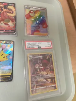 NM Pokemon Card tcg card holo lot - Charizard, Pikachu, PSA 9 Ariados MORE - Image 4