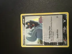 5 Holo Pokemon Cards 2003-2006, Celebi, Roselia, Lapras, Mudkip, Poochyena - Image 3