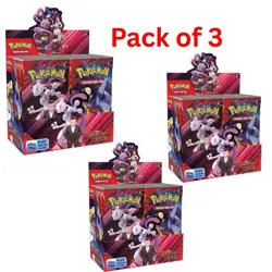 Pokemon TCG: Scarlet & Violet Destined Rivals Booster Box pack of 3 108 Cards - Image 1