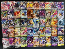 100 ex V Vmax RR RRR Holo Full Arts Lot Set Pokemon Japanese Cards W001 - Image 2
