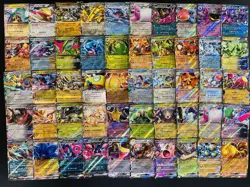 100 ex V Vmax RR RRR Holo Full Arts Lot Set Pokemon Japanese Cards W001 - Image 3