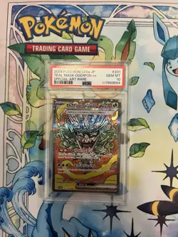 Pokemon TCG Teal Mask Ogerpon EX Festival Card 201/187 Japanese Edition PSA 10 - Image 1