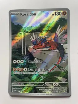 Koraidon Black Star Promo Card 014 Pokemon TCG Scarlet & Violet Holo - Image 1