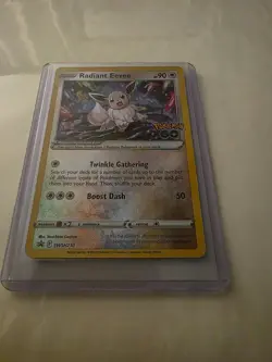 Radiant Eevee SWSH230 SWSH: Sword & Shield Promo Cards Holo - Image 1