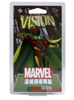 Marvel Champions The Card Game Vision Hero Pack Chinese Edition LCG Sealed Deck - Image 1