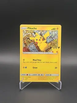 Pokemon Pikachu 25/25 HOLO Card 25th Anniversary Mcdonalds Promo 2021 Pokemon NM - Image 1