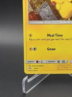 Pokemon Pikachu 25/25 HOLO Card 25th Anniversary Mcdonalds Promo 2021 Pokemon NM - Image 5