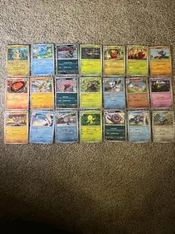 Pokemon TCG Twilight Masquerade Card Lot - Base And Holo - 61 Cards No Dupes - Image 2