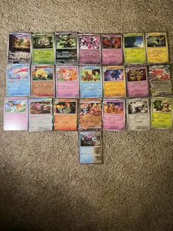 Pokemon TCG Twilight Masquerade Card Lot - Base And Holo - 61 Cards No Dupes - Image 3