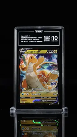 TAG 10 Dragonite V SWSH235 SWSH: Sword & Shield Promo Cards Holo - Image 1