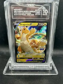 TAG 10 Dragonite V SWSH235 SWSH: Sword & Shield Promo Cards Holo - Image 2