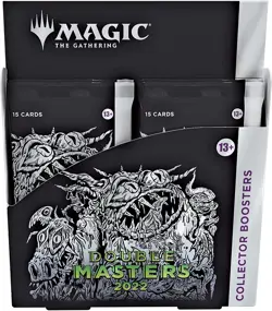 MTG Double Masters 2022 ENGLISH Collector Booster Box Factory Sealed 195166168951 - Image 1