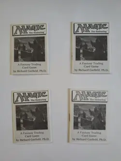 Magic The Gathering MTG Beta/Unlimited Rule Book NM Beautiful Shape - Image 1
