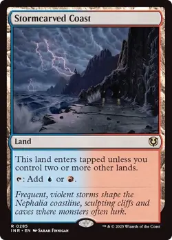 STORMCARVED COAST x1 mtg NM-M Innistrad Remastered 1 Rare - Image 1