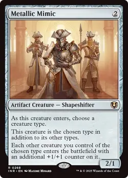 METALLIC MIMIC x4 mtg NM-M Innistrad Remastered 4 Rare - Image 1